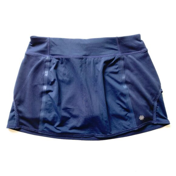 Athleta Dresses & Skirts - Athleta Momentum Tennis Pickleball Skort 14” Navy Size M